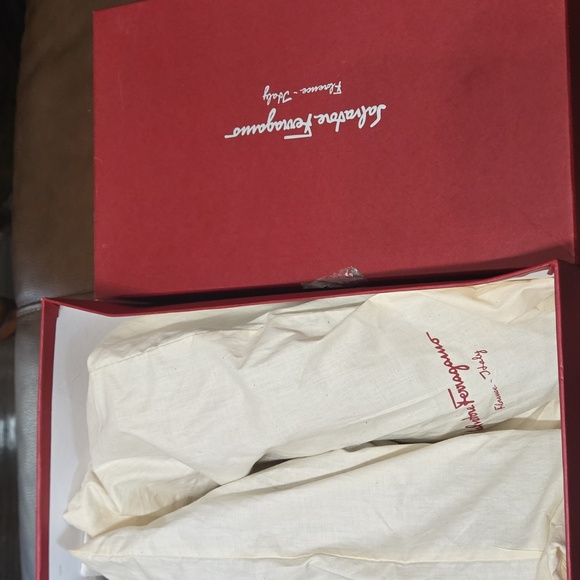 Salvatore Ferragamo Men's Navy Loafers - Picture 7 of 7